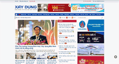 Desktop Screenshot of baoxaydung.com.vn