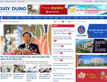 Tablet Screenshot of baoxaydung.com.vn